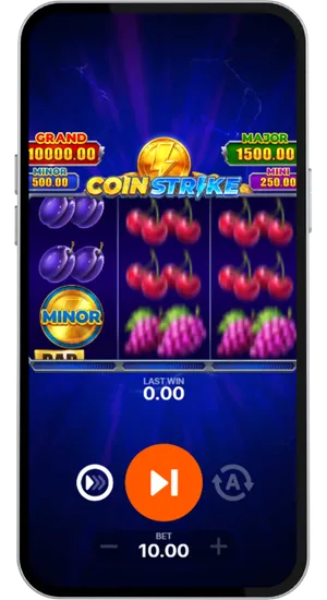 Runda Hold and Win z jackpotami w Coin Strike